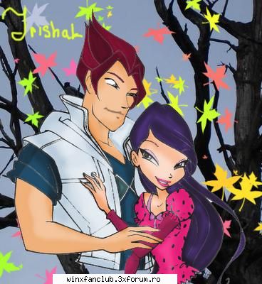 Musa - si tare scumpa cu iubitul ei riven - Winx