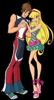 Stella - e mereu in pas cu moda.si are un prieten dragutz - Winx